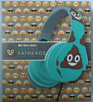 Folding Fatheads Poop Emoji Headphones