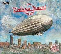 The LANG Companies Vintage Travel 2019 Wall Calendar (19991001988)