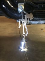 Stripper Bell Hanger / Mount for Motorcycle Bolt & Ring Included fits all bikes Road King Street Glide Harley Davidson