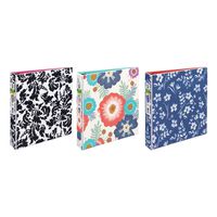 Avery Fashion View Binder with 1-1/2" Round Rings, 275-Sheet Capacity, Design Will Vary, 1 Binder (26728)