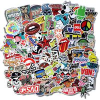 Graffiti Vinyl Stickers for Laptop Door Window,Car,Motorcycle Bicycle,Luggage, Skateboard(100 pcs) No-Duplicate Sticker Pack