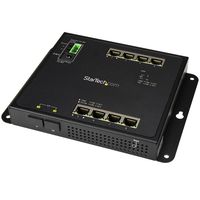 StarTech.com Gigabit Ethernet Switch - 8X RJ45 Ports - 2 x SFP Ports - Industrial - Gigabit Switch - Managed Switch (IES101G2SFPW)