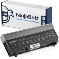NinjaBatt Laptop Battery For Dell Latitude E6400 E6410 E6510 E6400 E6500 Precision M2400 M4400 M4500 MP303 PT650 MP490 4M529 PT434 312-0749 312-0748 312-0754 PP27L W1193 1M215 - [9 Cells/6600mAh/73Wh]