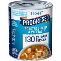 Progresso Light Roasted Chicken and Vegetable Soup, 18.5 oz Can