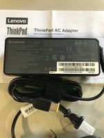 Lenovo 90W Slim Tip Ac Adapter ( 0B46994, ADLX90NLC2A, Original Packaging ) USA 2 Pin Power Cord Included , Black.