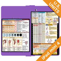 iPad Mini 4 WhiteCoat Clipboard - Lilac - Nursing Edition