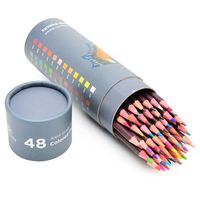 48 Professional Oil Based Colored Pencils For Artist Including Skin Tone Color Pencils For Coloring Drawing And Sketching