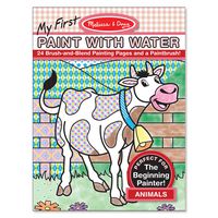 Melissa & Doug My First Paint With Water Coloring Book: Animals (24 Painting Pages)