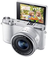 Samsung NX3000 Wireless Smart 20.3MP Mirrorless Digital Camera with 16-50mm OIS Power Zoom Lens and Flash (White)