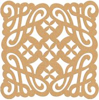 The Board Dudes 14" x 14" Designer Die Cut Cork Tile (CYL45)