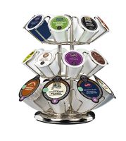 Keurig 40692 K2.0 Cup Holder Carousel, Chrome (Old Model)