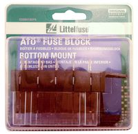 Littelfuse 03500418XP ATO Fuse Blocks with 1/4-Inch Quick Connect Terminals