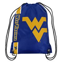 West Virginia Mountaineers NCAA Big Logo Drawstring Backpack