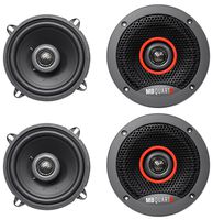 (4) MB QUART FKB113 5.25" 180 Watt Car Audio Coaxial Speakers