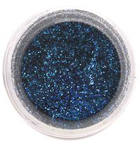 Royal Blue Glitter Dust 5 gram container. Blue Glitter Dusting Powder for Cake Decorating. Polvo Azul Brillantina Sunflower Sugar Art