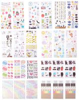 Polaroid Colorful & Decorative Sticker Sets for Instant Photo Paper Projects (Mint, Snap, Zip, Pop, Z2300) - 9 Unique Sets (Wedding, Travel, Party, ABCW, ABC, Love, Graduation, Baby, Camera, Logo)