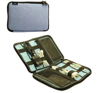 Admirable idea Travel Gear Organizer, Electronics Accessories Organizer, Carry On Bag Color Blue