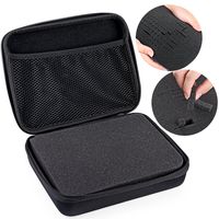 Portable Carrying Case Bag for GoPro Camera and Gopro Accessories,Hapurs Durable Travel Carry Protective Case Storage Bag for GoPro Hero 2 3 3+ 4 Hero 4 Session Hero 5 Session and Accessories