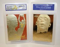 KOBE BRYANT 1996-97 Fleer Flair FEEL GAME 23KT Gold Rookie Card YELLOW Home GEM MINT 10