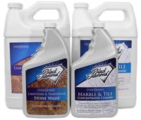 Black Diamond Stoneworks Limestone and Travertine Floor Cleaner: Natural Stone, Marble, Slate, Honed or Tumbled Surfaces. Concentrated Ph Neutral. Black Diamond Marble & Tile Fl(1, 2-Quarts+2-Gallons)