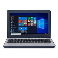 ASUS VivoBook W202NA-YS03 Rugged 11.6-inch Windows 10 S K-12 Education Laptop, Intel Dual-Core Celeron processor 2.4GHz, 4GB Ram, 64GB eMMC storage, spill proof keyboard, USB 3.0, HDMI, 2.6lbs