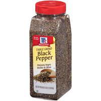 McCormick Table Ground Black Pepper, 16 Ounce