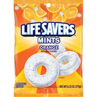 Life Savers Orange Mints Candy Bag, 6.25 ounce