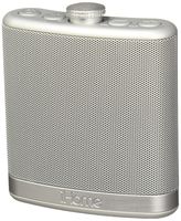 iHome Rechargeable, Bluetooth wireless Stereo Speaker in Silver with case, portable bottle style, outdoor and indoor, quality speaker