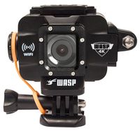 WASPcam 4K 9907 Action-Sports Camera, Black