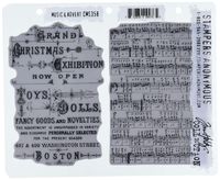 Stampers Anonymous CMS358 ClingStamp TH Music & Advert