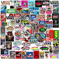 Sweetures Fashion Vs Logo Brands Skateboard Stickers-100PCS - Vinyl Sticker for Snowboard Laptops Cars Motorcycle Bike Luggage - Street Dreams Culture Graffiti DIY Patches Decals for Adults Boy Skateb