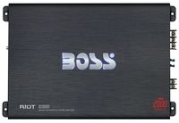 BOSS Audio Systems R2000M - Riot 2000 Watt, 2 4 Ohm Stable Class AB, Monoblock, Mosfet Car Amplifier with Remote Subwoofer Control