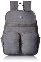 Kipling Unisex Sandra Laptop Backpack, Padded, Adjustable Straps, Zip Closure, dusty grey DAZZ cw