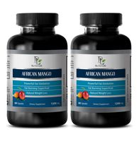 African Mango Complex - African Mango Extract - Calorie Burn & Weight Loss - 2 Bottles 120 Capsules