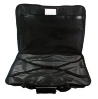 Filexec M4, Nylon Canvas Portfolio, Zipper Closure, 1 Interior Pocket, 20- Inch x 26- Inch x 1.5- Inch, Black, (60520)