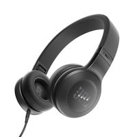 JBL JBLE35BLK On-Ear Headphones With Mic - Black