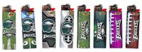 6pc Set BIC Philadelphia Eagles NFL Officially Licensed Cigarette Lighters