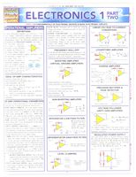 Electronics 1 - Part 2 Study Chart