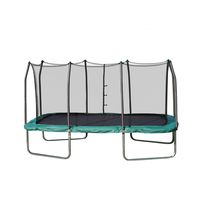 Skywalker Trampolines 14-Foot Rectangle Trampoline with Enclosure Net - Shape Provides Great Bounce - Gymnast Trampoline - Added Safety Features - Meets or Exceeds ASTM - Made to Last