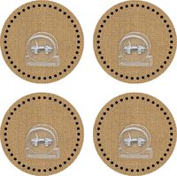 Burlap Clingy Thingies Clips