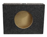 Atrend 10SME Single 10" Sealed Shallow Carpted Subwoofer Enclosure
