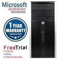 HP CR16VFHPDT0130 6200 Business High Performance Tower Desktop, Intel Core i5 2400 3.1G, 4G DDR3, 250G HDD, DVDRW, Windows 10 Professional, black (Renewed)