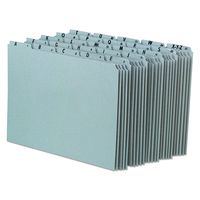 Pendaflex A-Z Top Tab Recycled Gray Pressboard 1/5-Tab File Guides, Letter, 25/Set (PN925)