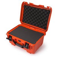 Nanuk 918 Waterproof Hard Carrying Case with Pick and Pluck Foam Insert - Polypropylene - Orange