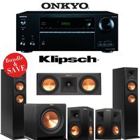 Onkyo TX-NR656 7.2 Channel Network A/V Receiver + Klipsch RP-250F + Klipsch RP-250C + Klipsch RP-250S + Klipsch R-110SW - 5.1 Reference Premiere Home Theater Package