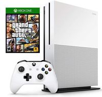 Xbox One S 1TB Console with Wireless Controller, 4K Blue Ray, and Grand Theft Auto V Bundle | Fulfilled by Etekdirect