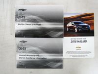 2018 Chevy Chevrolet Malibu Owners Manual book