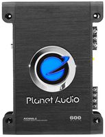 Planet Audio AC600.2 2 Channel Car Amplifier - 600 Watts, Full Range, Class A/B, 2-4 Ohm Stable, Mosfet Power Supply, Bridgeable