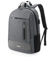 :FORESTLANG Travel Laptop Backpack, Water-Resistant Business Computer Backpack with USB Charging Port & Headphone Interface for Men, Women, Teenagers - Fits 15.6inch Laptop (Grey)