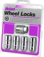 McGard 24210 Chrome 4, 1 Key Wheel Locks